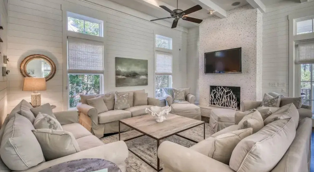 Beautiful Home Close to the Sandhill Pool in Watercolor - 5BR 4,5BTH home, Забронировать Дом для отпуска Виллы Санта-Роза-Бич, Вилла