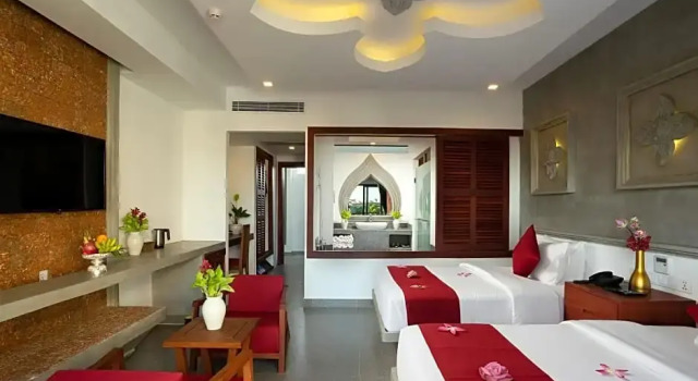 Номер Deluxe Khmer Mansion Residence