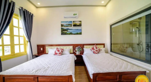Трёхместный номер Deluxe с видом на море Phan rang kite center