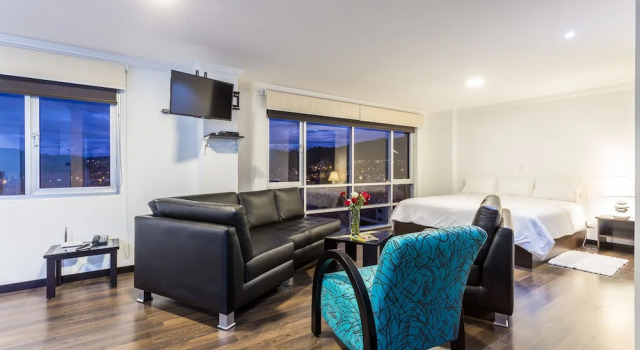 Апартаменты Premium c 1 комнатой с видом на город Gaviota Apartments & Suites