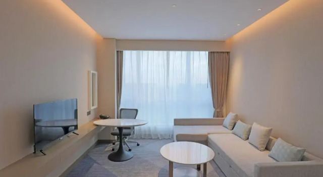Двухместный люкс Deluxe Hilton Garden Inn Changzhou Jintan