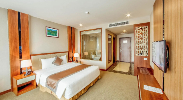 Двухместный номер Deluxe Muong Thanh Luxury Bac Ninh Hotel