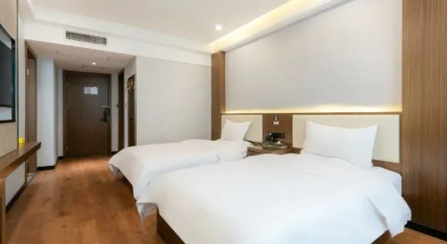 Двухместный люкс с видом на город Wulong Hotel (Aimin Plaza)