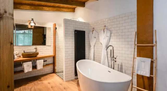 Двухместный номер с ванной Deluxe Hotel Mas la Ferreria
