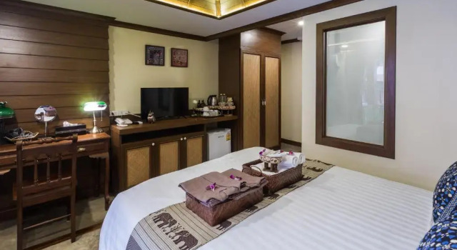 Двухместный номер Deluxe с балконом Wannamas Chiangmai Boutique House