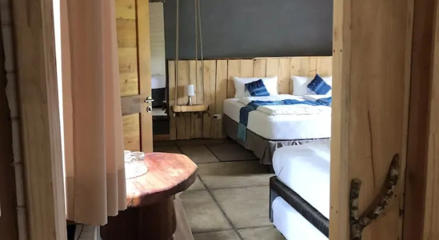 Семейный номер Standard с 2 комнатами с видом на сад Elementos Eco Lodge