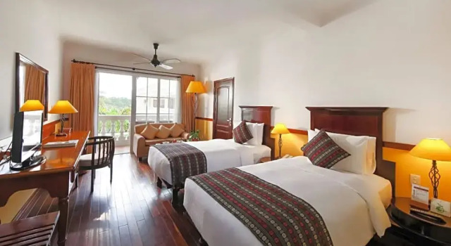 Номер Deluxe с балконом Victoria Can Tho Resort