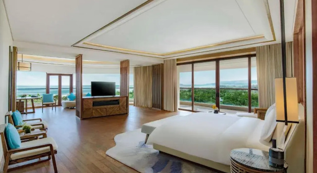 Двухместный люкс c 1 комнатой с видом на море InterContinental Sanya Haitang Bay Resort by IHG
