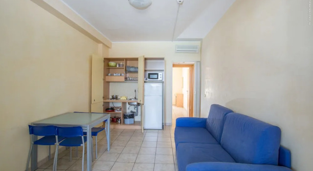 Апартаменты Economy c 1 комнатой с частичным видом на море Residence Solaris