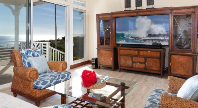House of Singing Whales - Big Island Vacation Villa in Hawaii - 28 night minimum, Забронировать Вилла Отели Ваимеа с бассейном, Бассейн