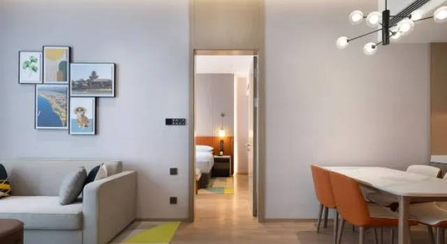 Люкс Home2 Suite by Hilton Fuyang Taihe