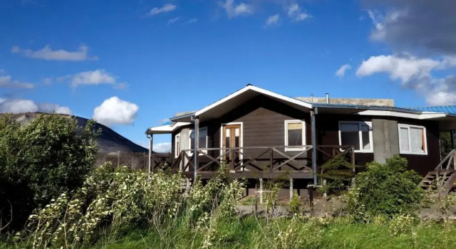 Бунгало с балконом и с красивым видом из окна Cabañas Patagonia Encantada