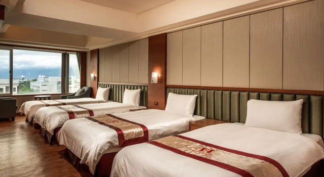 Четырёхместный семейный номер Standard Fish Hotel Taitung