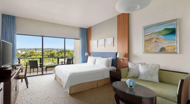 Двухместный номер Kinabalu Wing с видом на горы Shangri-La Tanjung Aru, Kota Kinabalu