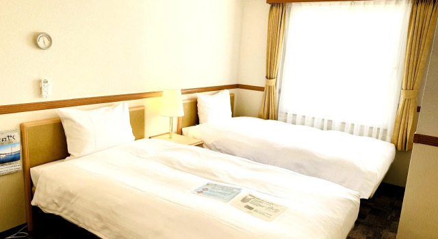 Двухместный номер Standard Toyoko Inn Shonan Chigasaki Station Kita