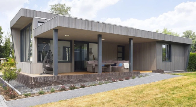 Furnished Chalet With Dishwasher, Near Almelo, Réserver Chalet Cottages à Twente, Cottage