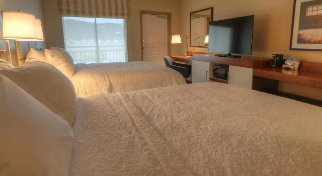 Четырёхместный номер Standard с балконом Hampton Inn Gatlinburg Historic Nature Trail, Tn