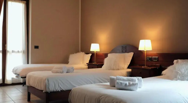 Трёхместный номер Standard Hotel Ristorante Château