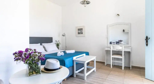 Двухместный номер Standard с видом на море Milia Beach Apartments