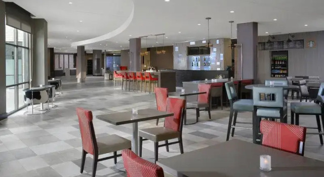 Кровать в общем номере Courtyard by Marriott Austin Pflugerville