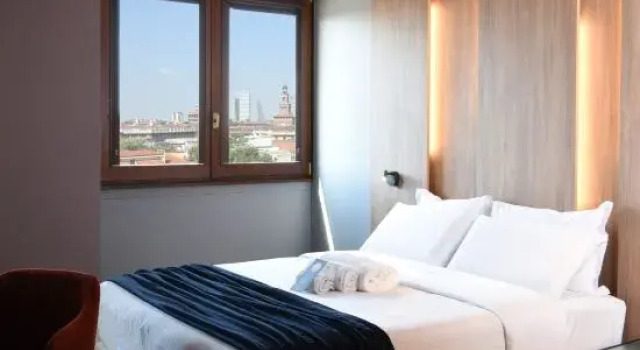 Двухместный номер Standard с красивым видом из окна B&B Hotel Milano City Center Duomo