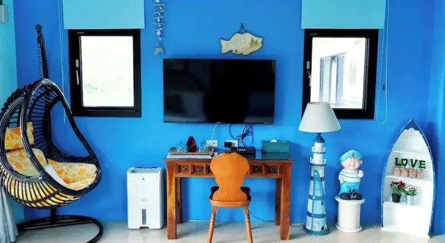 Четырёхместный номер Standard с балконом и с видом на сад Chamuel Villa