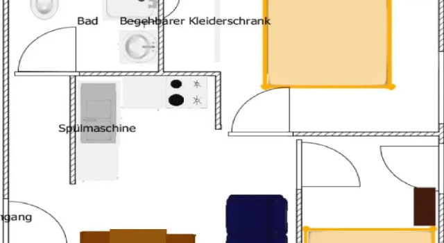 Семейные апартаменты с балконом Gästehaus Schmid & Reitzner