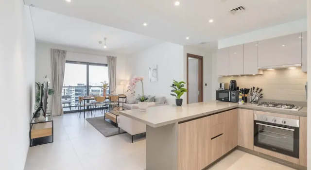 Апартаменты Refined Urban Living 1 Bebdroom at Sobha Waves Grande