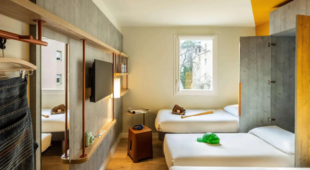 Двухместный номер Ibis Budget Montpellier Nord Euromédecine