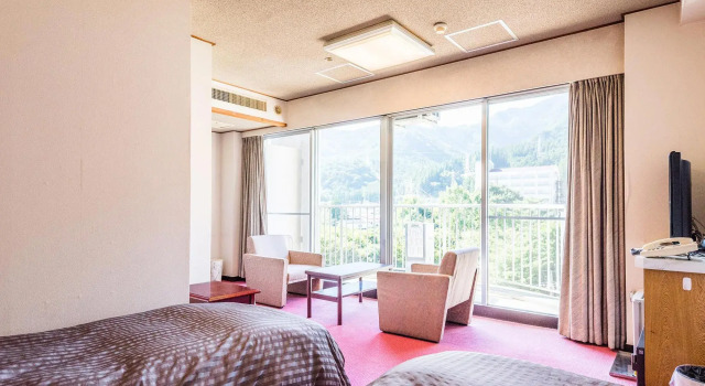 Двухместный номер Standard Ooedo Onsen Monogatari Premium Kinugawa Kanko Hotel