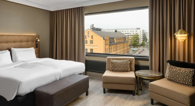 Номер Superior с видом на реку Radisson Blu Marina Palace Hotel, Turku