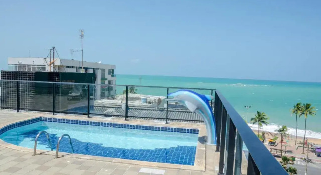 Apartamento Beira Mar Maceió ll, Забронировать Апартаменты/квартира Отели Алагоас с бассейном, Бассейн