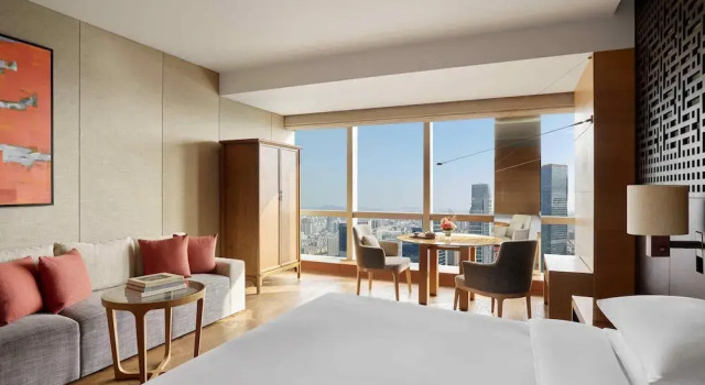 Двухместный номер Deluxe с видом на город Park Hyatt Guangzhou
