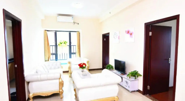 Апартаменты с 3 комнатами Guangzhou Hua Ji Apartment Pazhou Expo Branch