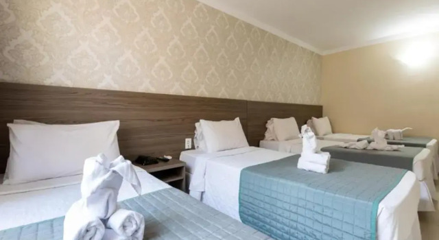 Четырёхместный номер Deluxe Cataratas Park Hotel e Eventos