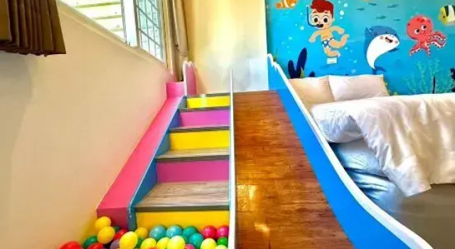 Standard Triplo Família quarto Little Apple B&B