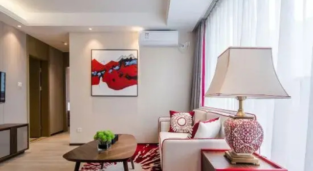 Люкс Deluxe Jingting Holiday Apartment (Qingdao Golden Beach Resort Tangdaowan Branch)