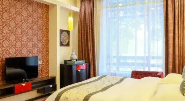 Люкс Deluxe с видом на сад Shanxi Jinci State Guesthouse (Taiyuan Jinci Scenic Area Branch)