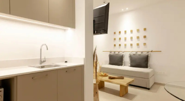 Supérieure appartement 1 chambre avec balcon Andreotis Hotel Apts