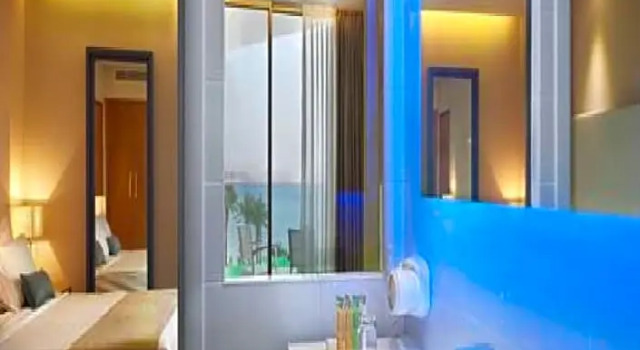 Habitación doble De lujo con balcón y con vista al mar Herbert Samuel The Reef Eilat