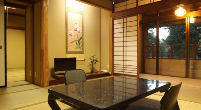 Семейный номер Standard с видом на сад Ryokan Koyokan
