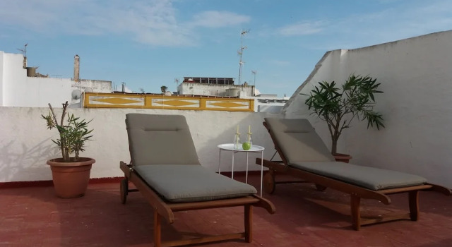 Апартаменты c 1 комнатой с балконом Casa Florinda Tarifa