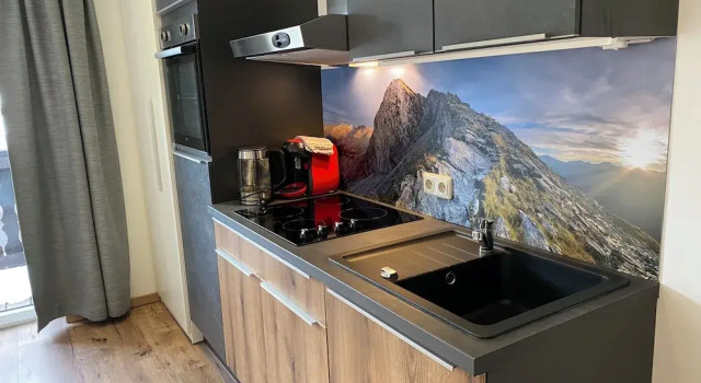 Семейные апартаменты с балконом и с видом на горы GRUBERS Appartments Gastein