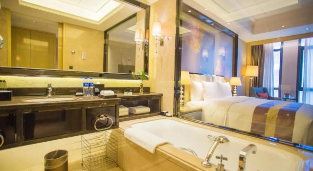 Двухместный номер Deluxe с видом на озеро Wanda Vista Quanzhou
