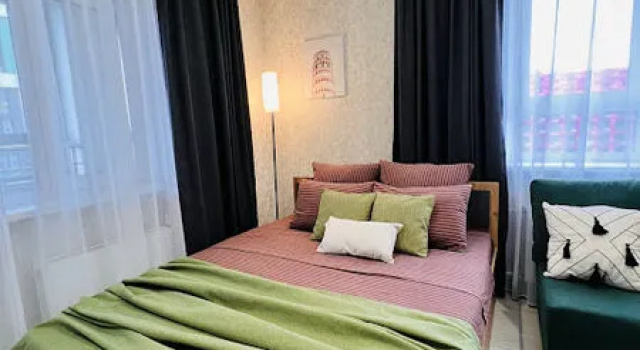 Resident Apartments at 9 Podpolkovnika Nedoshivina Street, Reserva ahora Apartamento Hoteles en Bashkortostan con aparcamiento, Aparcamiento