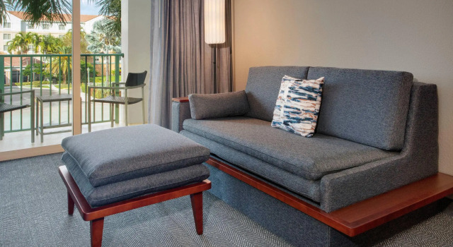 Двухместный номер Standard с балконом Courtyard Fort Lauderdale SW Miramar