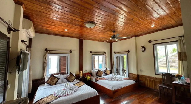 Люкс Deluxe Villa Thida Mekong Riverside