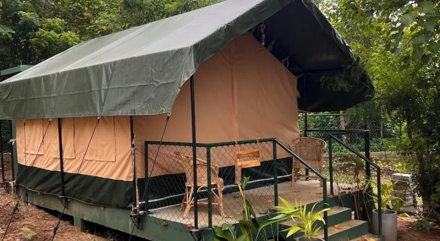 Тент с видом на сад AT ONE - with Nature Glamping, Rekawa