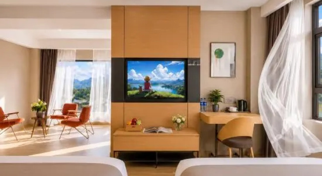 Люкс Thank Inn Premium (Baita Park Scenic Area | Gesar King City Scenic Area)