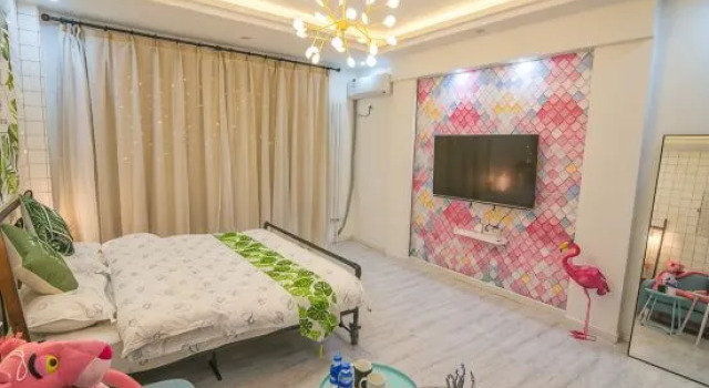 Luksusowy suite Lanzhou Orange Theme Apartment (Lanzhou Central Provincial Museum Branch)